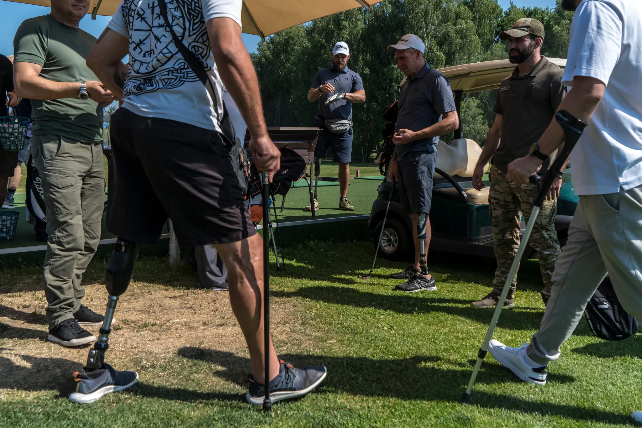 Ветерани, які перенесли ампутацію кінцівок, можуть грати в гольф-клубах України безкоштовно